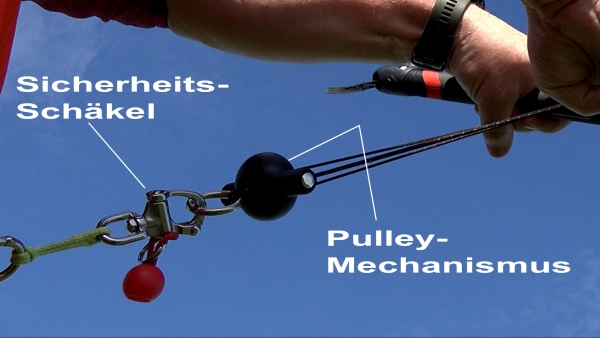 pulley depower bar